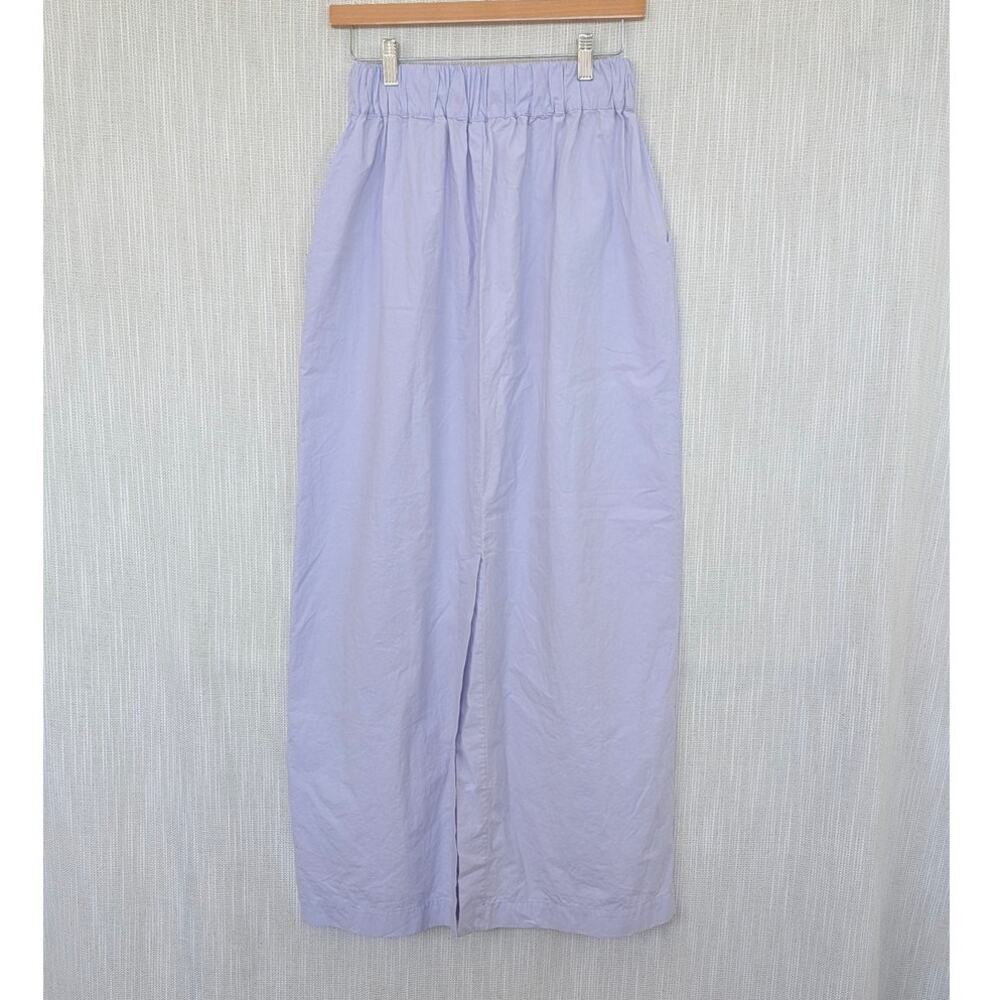 Bondi Born Vista Skirt Womens M Cotton Drawstring High-waist Straight Long - Picture 3 of 9